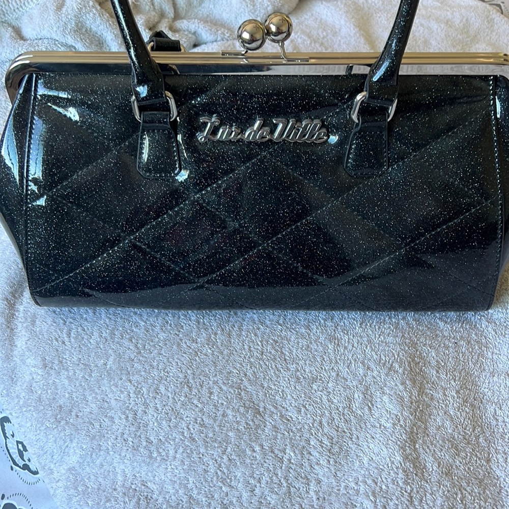 Lux DeVille kiss lock purse